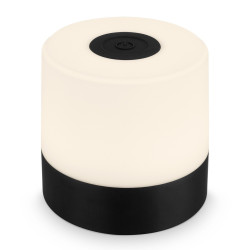 Lampe LED Rechargeable Noire – Éclairage Doux | BRILONER