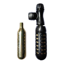 Ensemble de 2 cartouches CO2 pour vélo + adaptateur | MAXXUS