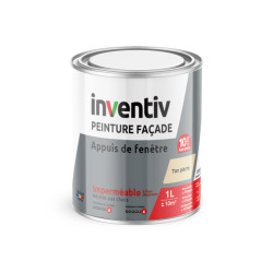 Peinture pour façade Appuis de fenêtre ton pierre 1 L INVENTIV