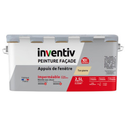 Peinture pour façade Appuis de fenêtre ton pierre 2