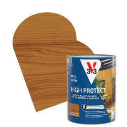 Lasure pour bois High Protect chêne moyen 0