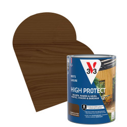 Lasure pour bois High Protect chêne foncé 0