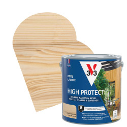 Lasure pour bois High Protect incolore 2