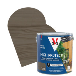 Lasure pour bois High Protect poivre 2