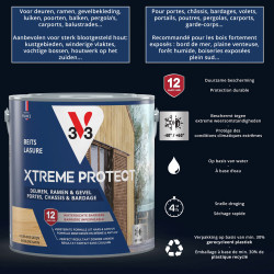Lasure pour bois Xtreme Protect incolore 2 Lasure pour bois Xtreme Protect incolore 2