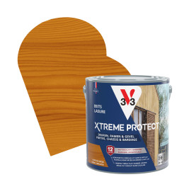 Lasure pour bois Xtreme Protect chêne clair 2