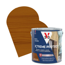 Lasure pour bois Xtreme Protect chêne moyen 2