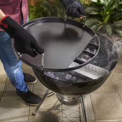 Plancha Weber Ø 57 cm pour barbecue à charbon | WEBER Plancha Weber Ø 57 cm pour barbecue à charbon | WEBER