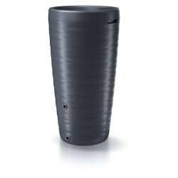 Tonneau à eau de pluie avec bac à plantes Maze anthracite 240 L WATERFORM