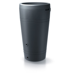 Tonneau à eau de pluie avec bac à plantes Tube anthracite 230 L WATERFORM