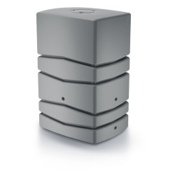 Tonneau à eau de pluie Aqua Tower gris 450 L WATERFORM