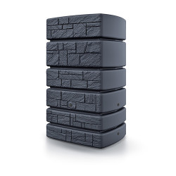 Tonneau à eau de pluie Aqua Tower Stone anthracite 500 L WATERFORM