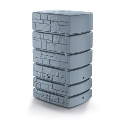Tonneau à eau de pluie Aqua Tower Stone gris 500 L WATERFORM