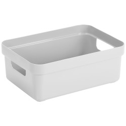 Box de rangement Sigma Home blanc 9 L SUNWARE