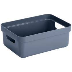 Box de rangement Sigma Home bleu foncé 9 L SUNWARE