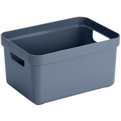 Box de rangement Sigma Home bleu foncé 13 L SUNWARE