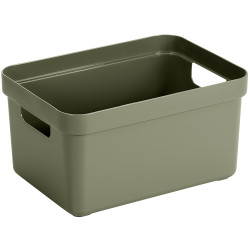 Box de rangement Sigma Home vert foncé 13 L SUNWARE