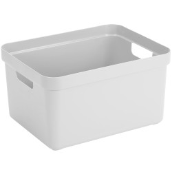 Box de rangement Sigma Home blanc 32 L SUNWARE