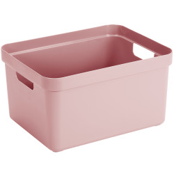 Box de rangement Sigma Home rose 32 L SUNWARE