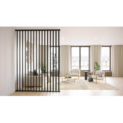 Kit de montage pour séparateur de pièce Splitt noir mat MAESTRO Kit de montage pour séparateur de pièce Splitt noir mat MAESTRO
