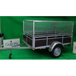 Cage remorque CUSTAFER 225x132cm en fer | CUSTAFER