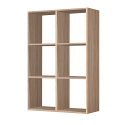 Bibliothèque 6 cubes chêne RB ACCESS 76,8 x 32 x 114,4 cm | RB ACCESS