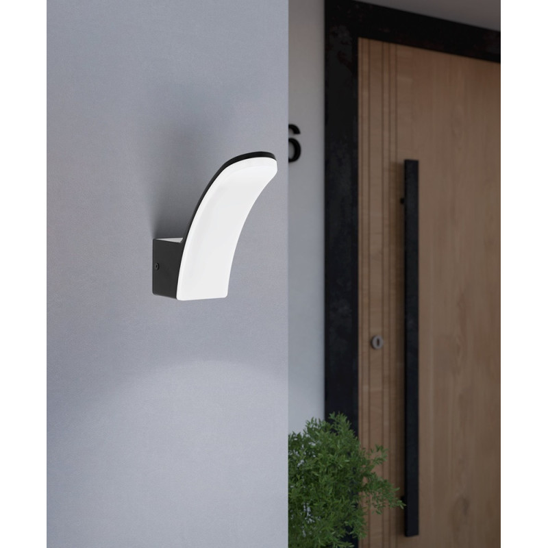 Applique LED Laconella Noire – Éclairage Extérieur | EGLO
 Applique LED Laconella Noire – Éclairage Extérieur | EGLO