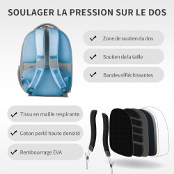 Sac de voyage pour chat Breezy 2 rose PETKIT Sac de voyage pour chat Breezy 2 rose PETKIT