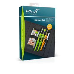 Coffret traçage menuisier 7 pièces PICA – Précision | PICA
 Coffret traçage menuisier 7 pièces PICA – Précision | PICA