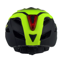 Casque Urban Light LED jaune 58 à 61 cm