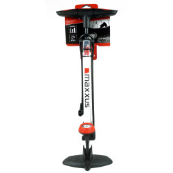 Pompe à pied W7 en acier avec manomètre