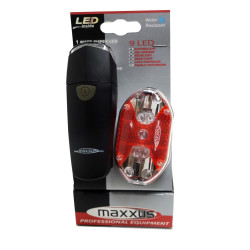 Set d'éclairage LED à piles pour vélo Super