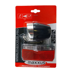 Set d'éclairage LED à piles pour vélo de ville Set d'éclairage LED à piles pour vélo de ville