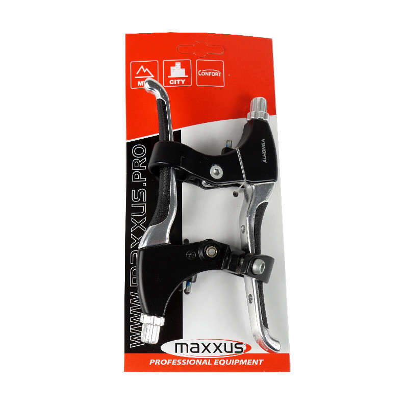 Set de 2 poignées en aluminium pour frein V-Brake