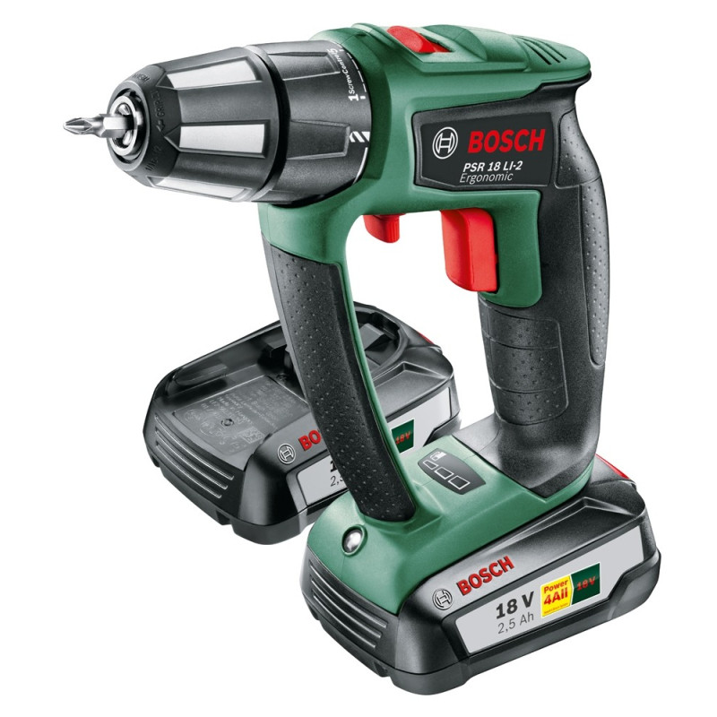 Perceuse visseuse sur batterie PSR 18 LI-2 Ergonomic 18 V BOSCH