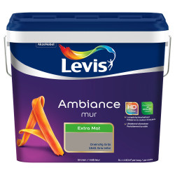 Peinture Murale Ambiance Gris Infini Extra Mat 5L | LEVIS
