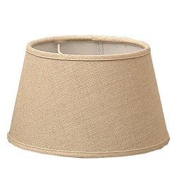 Abat-jour Altro en lin beige Ø 20 cm NIEDERAU