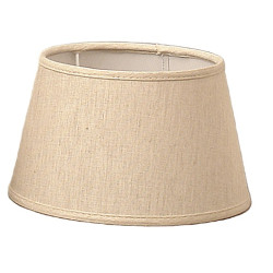 Abat-jour Altro en lin écru Ø 20 cm NIEDERAU