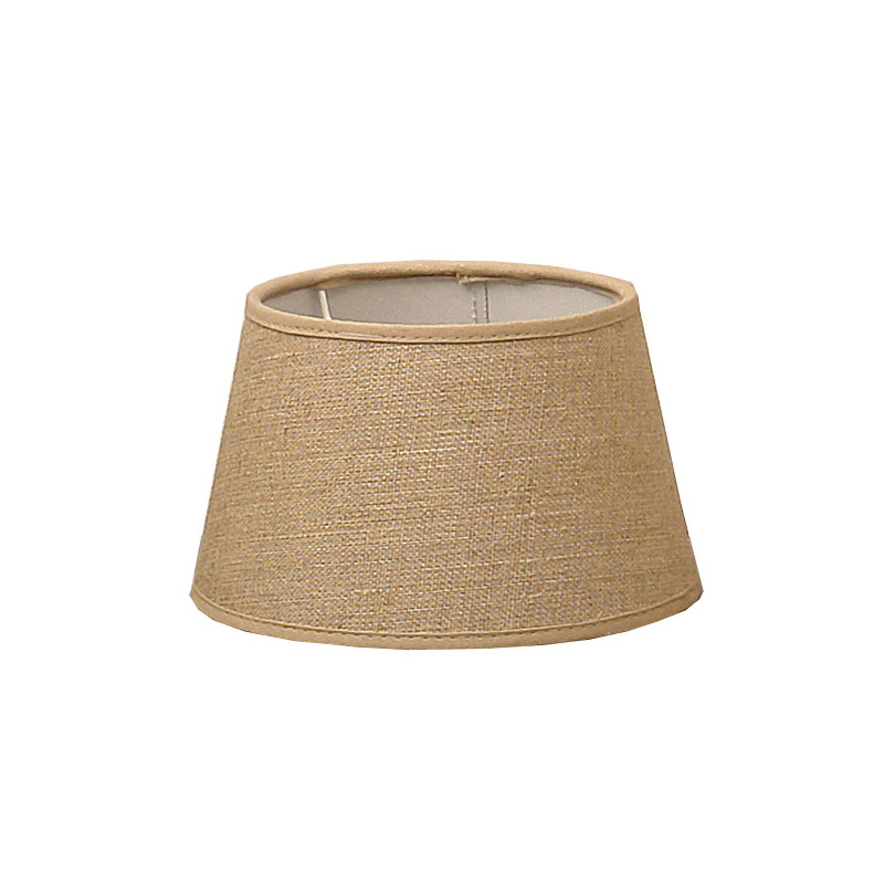 Abat-jour Altro en lin beige aurore Ø 30 cm NIEDERAU