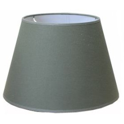 Abat-jour Conica en coton vert Ø 20 cm NIEDERAU