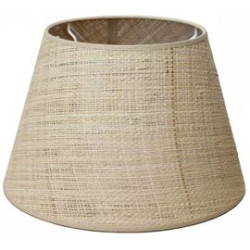 Abat-jour Conica en rafia Nature Ø 30 cm NIEDERAU