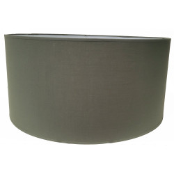 Abat-jour Tubo en coton vert Ø 20 cm NIEDERAU