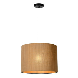 Suspension Magius Bois Clair Ø 42cm – Éclairage Naturel | LUCIDE