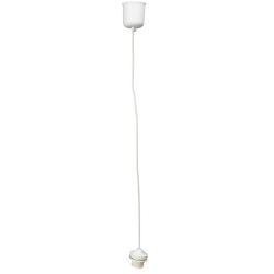 Suspension blanche E27 100 cm NIEDERAU