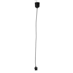 Suspension noire E27 100 cm NIEDERAU