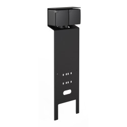 Borne de jardin Hydro Essential 2 prises noire NIKO – Éclairage extéri