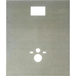 Panneau MDF hydrofuge 120 x 100 x 1,5 cm