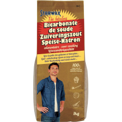 Bicarbonate de Soude Alimentaire 1kg | STARWAX