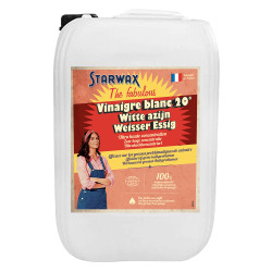 Vinaigre Blanc Ménager 20° 10L STARWAX - Droguerie | STARWAX