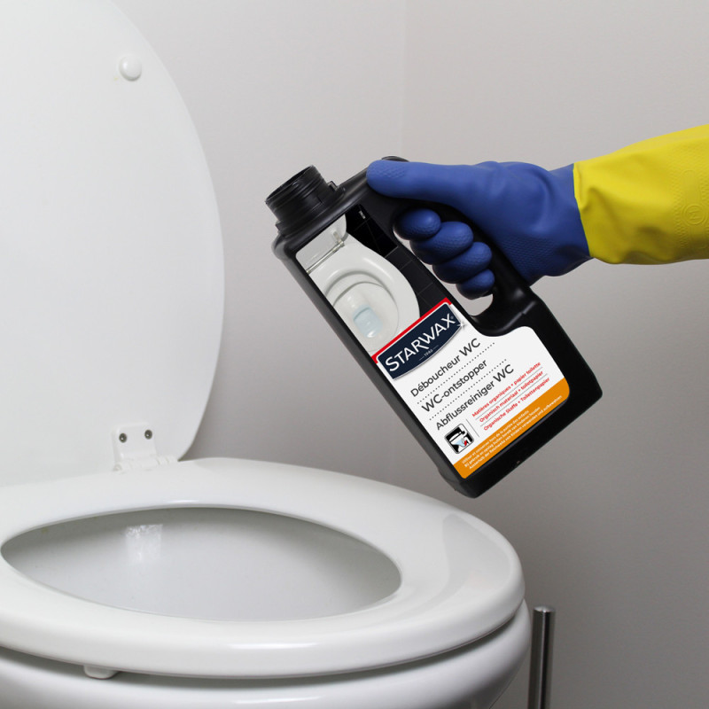 Déboucheur WC 1L STARWAX - Nettoyant puissant | STARWAX